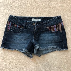 Pacsun size 0 Bullhead jean shorts